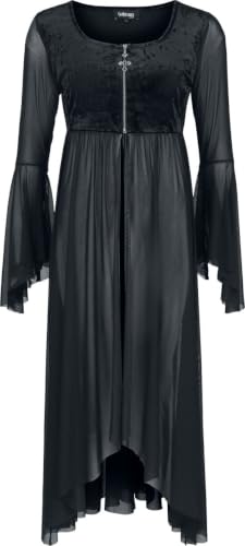 Gothicana by EMP cardigan L nero con ricamo