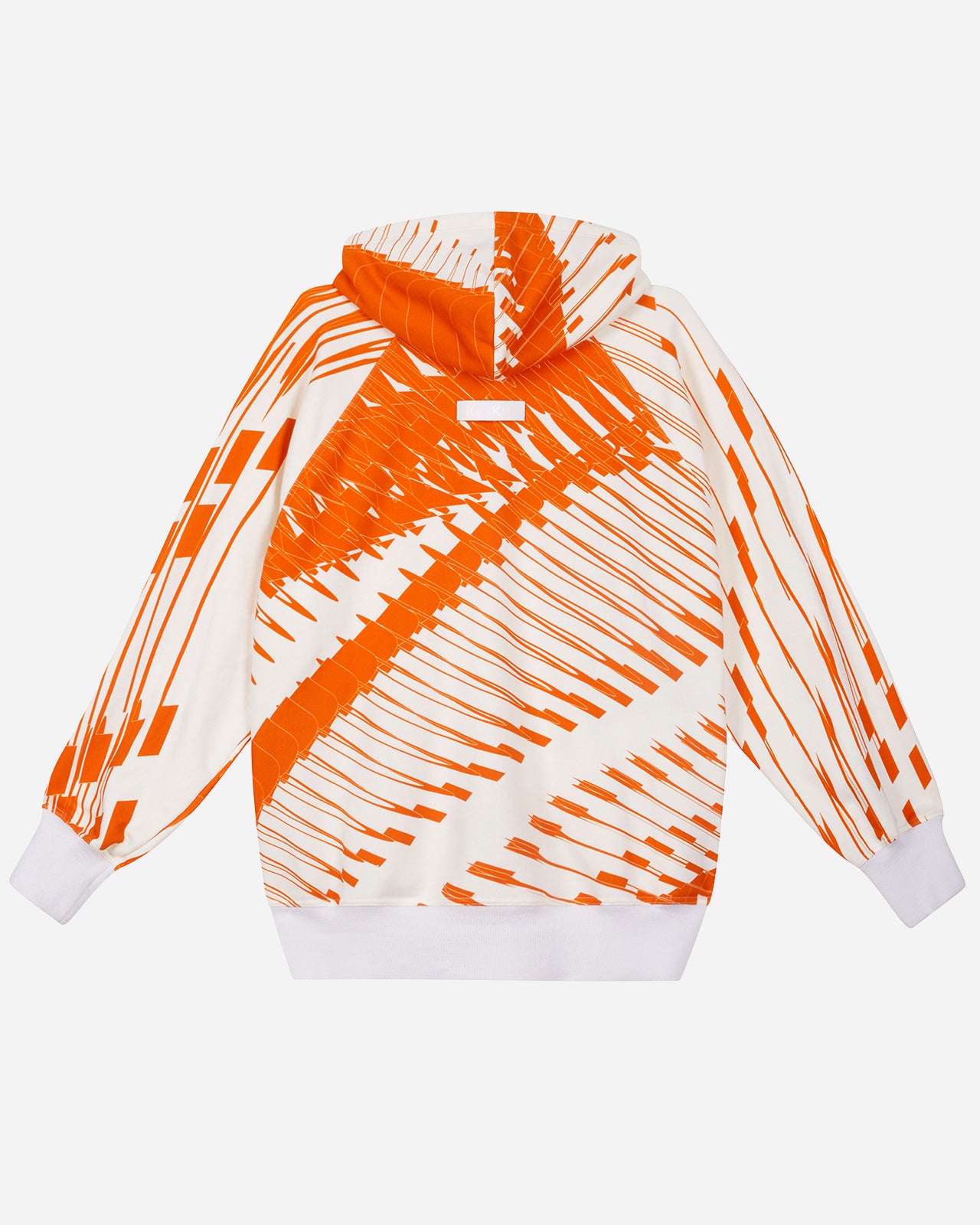 Noskra Brutal Printed Hoodie felpa cappuccio cotone stampata