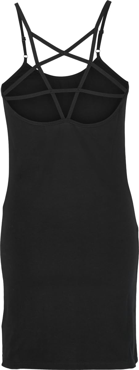 Gothicana by EMP Gatto t-shirt doppio strato bianca e nera