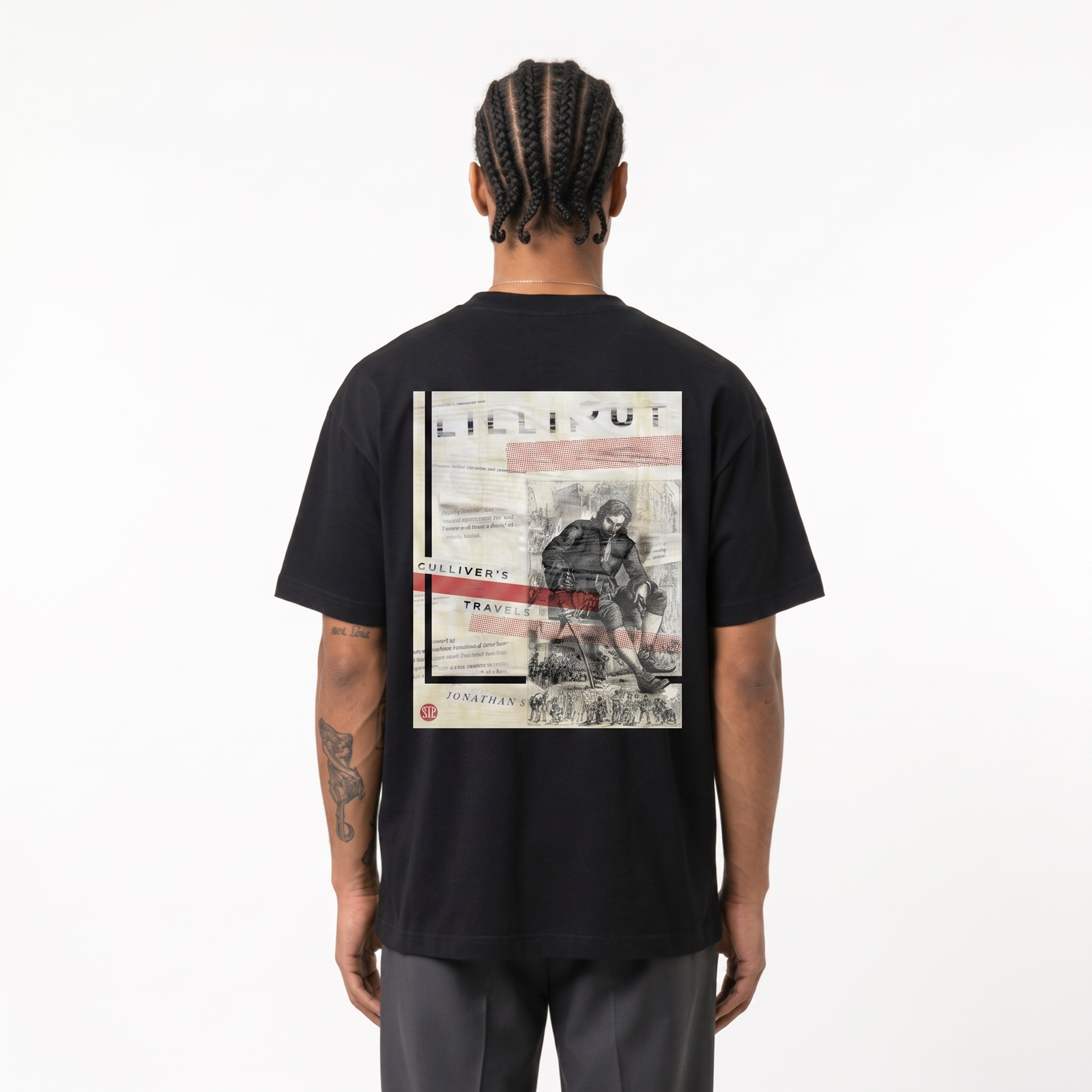 Seetees The Poets Lilliput t-shirt stampa poetica