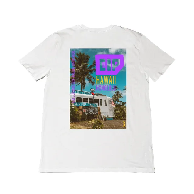 Seetees Honolulu T-shirt stampa magazine