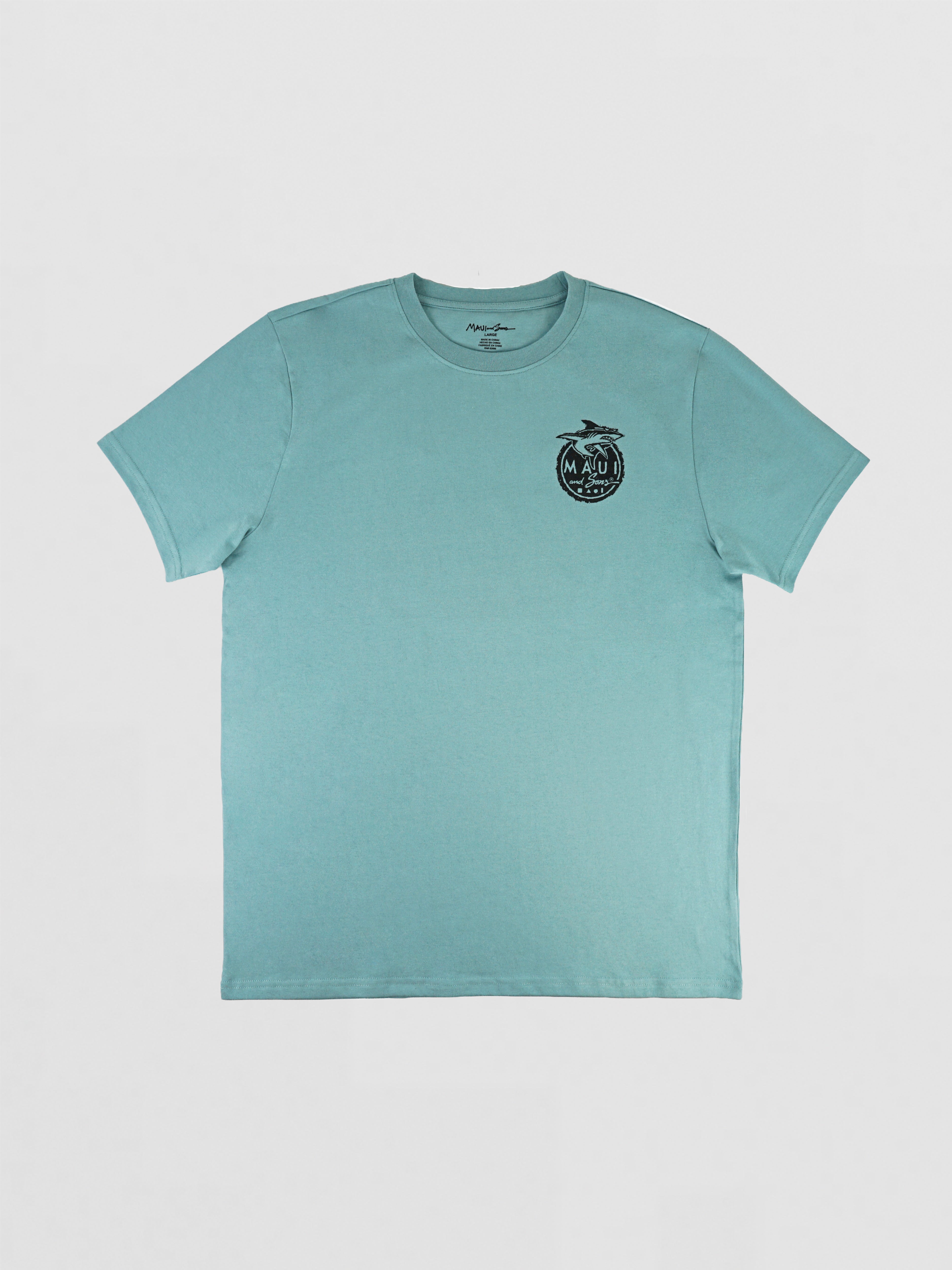 Maui and Sons Twisted Puff Ink T-Shirt maglietta blu