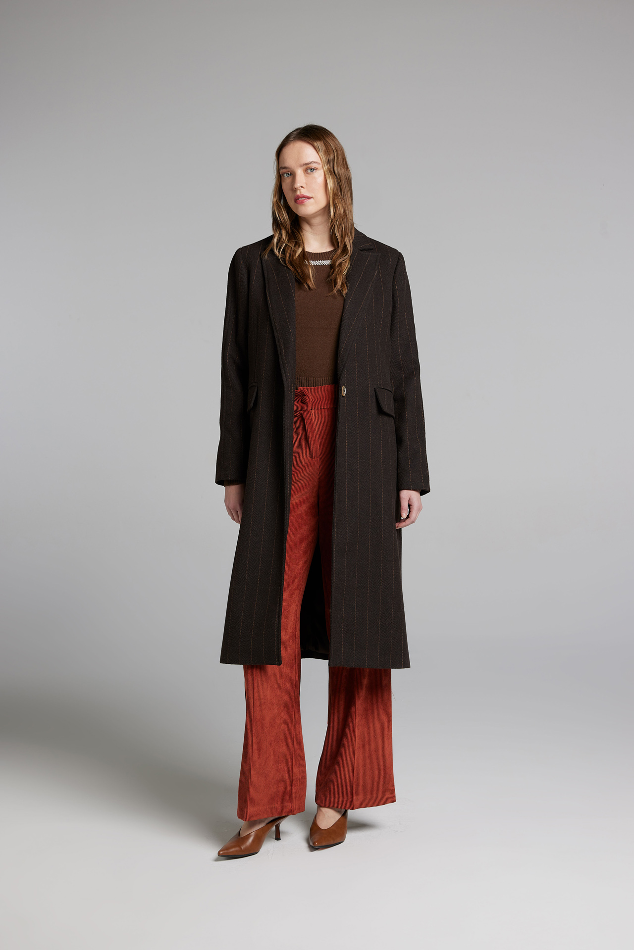 Sarah Chole 27831 pantalone velluto elasticizzato taglia unica