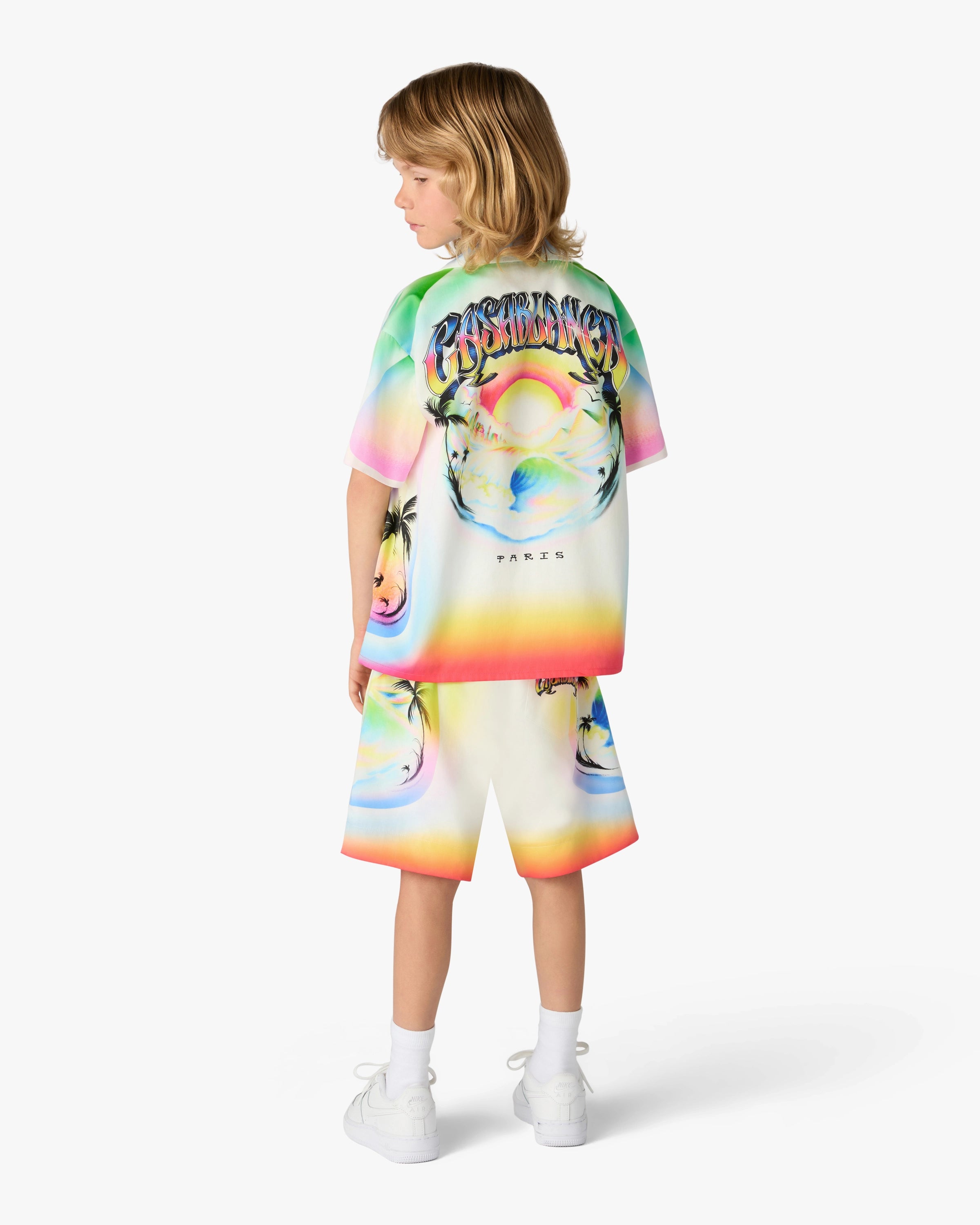 Casablanca Airspray pantaloncini cotone multicolore 7-8 anni