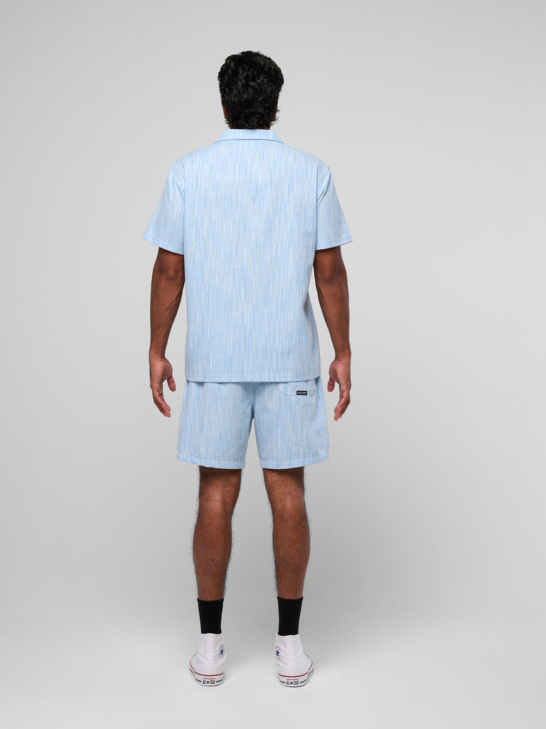 Maui and Sons Ashline camicia manica corta nera cotone