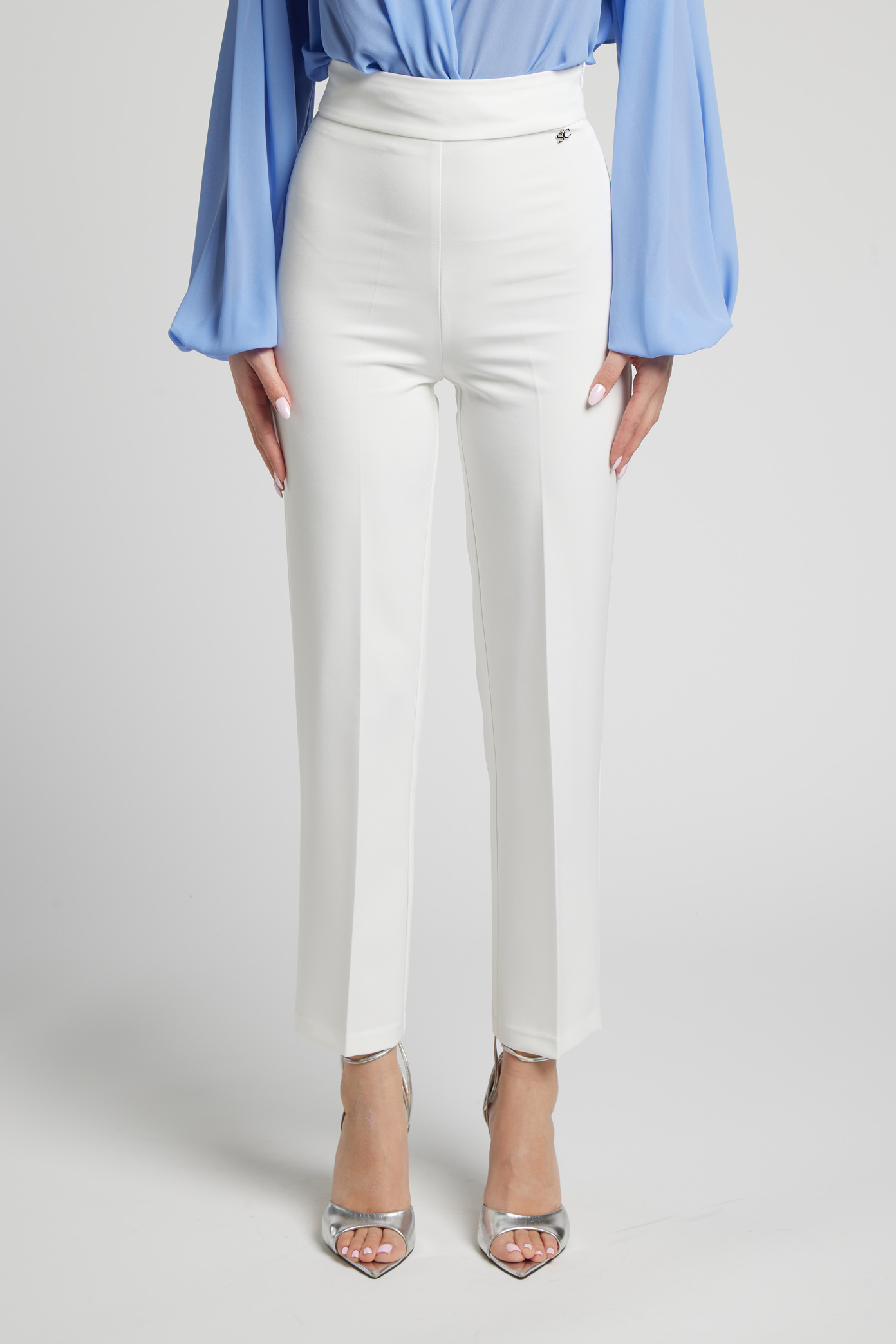 Sarah Chole 26942 BNP001 pantalone elasticizzato