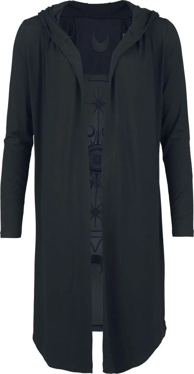 Gothicana The Void cardigan nero S basic gotico