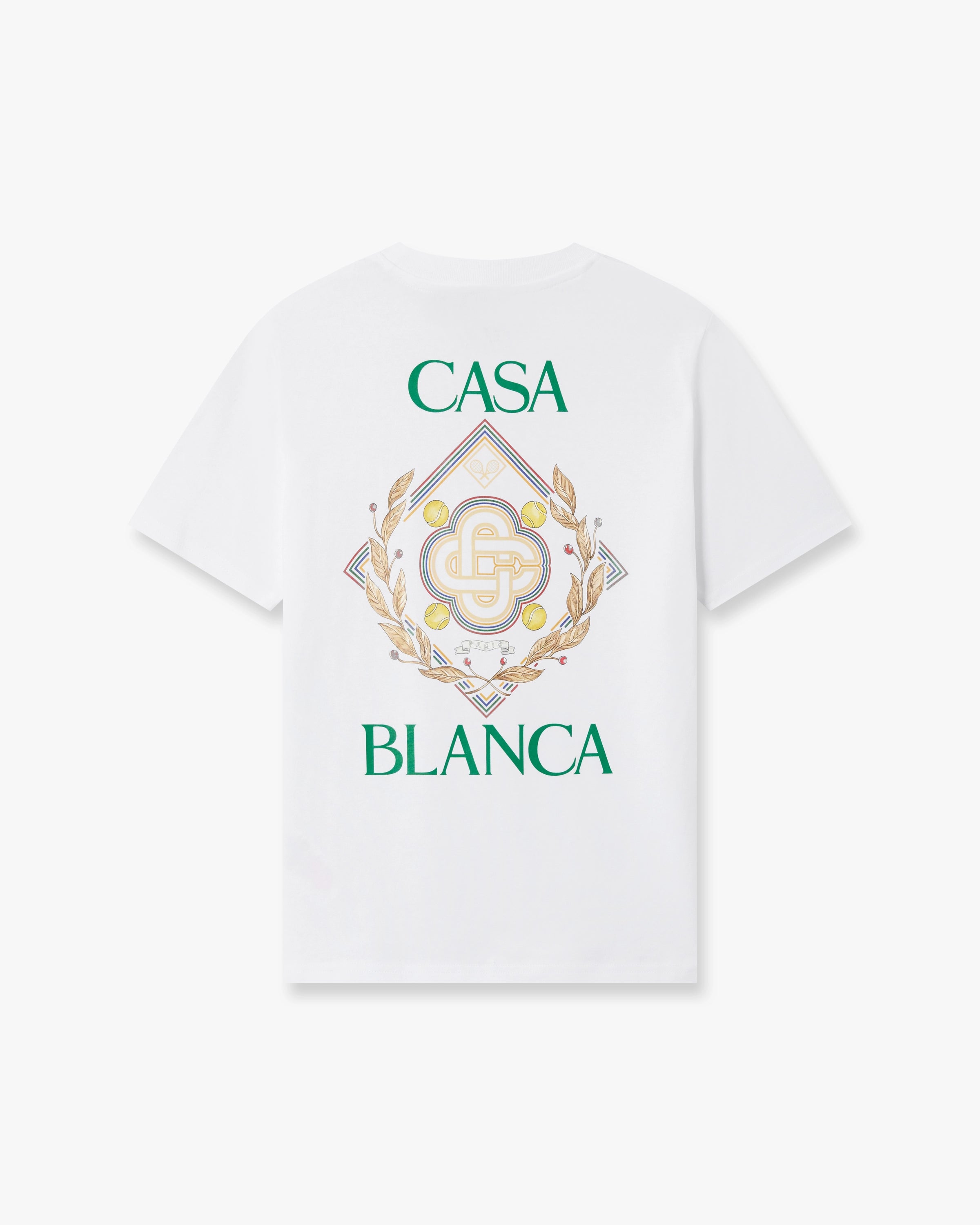 Casablanca Championship t-shirt bambino bianca cotone