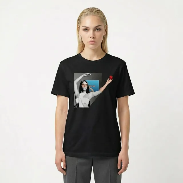 Seetees Apple t-shirt stampa mela