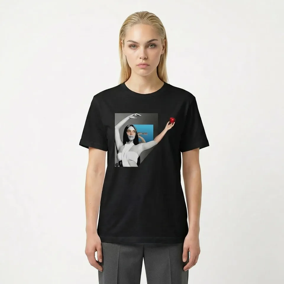 Seetees Apple t-shirt stampa mela