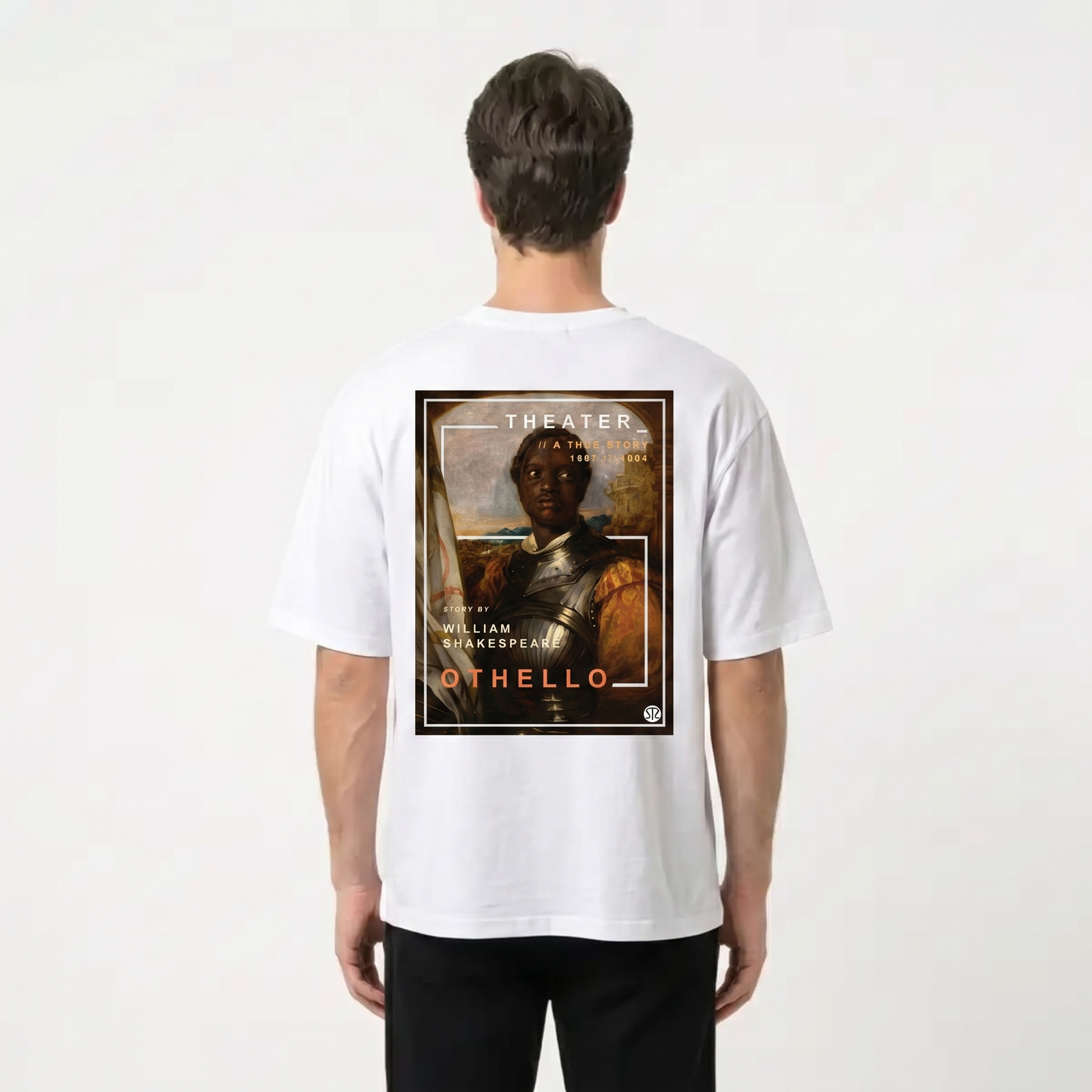 Seetees The Poets Othello maglietta stampa poeta