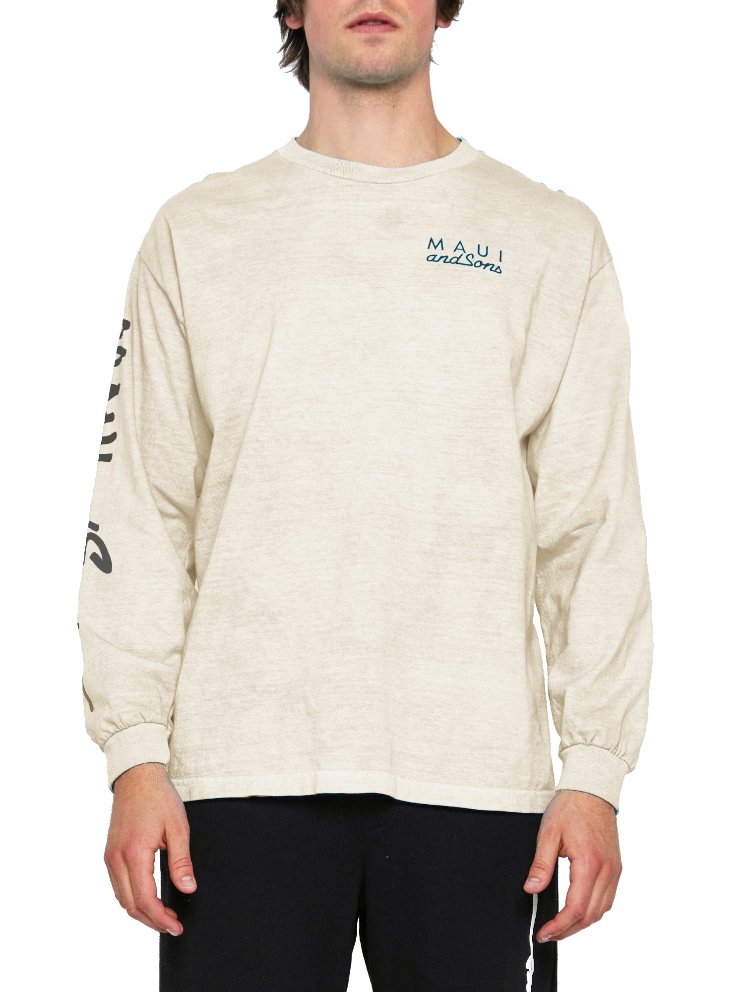 Maui and Sons Cookie Logo maglia manica lunga cotone