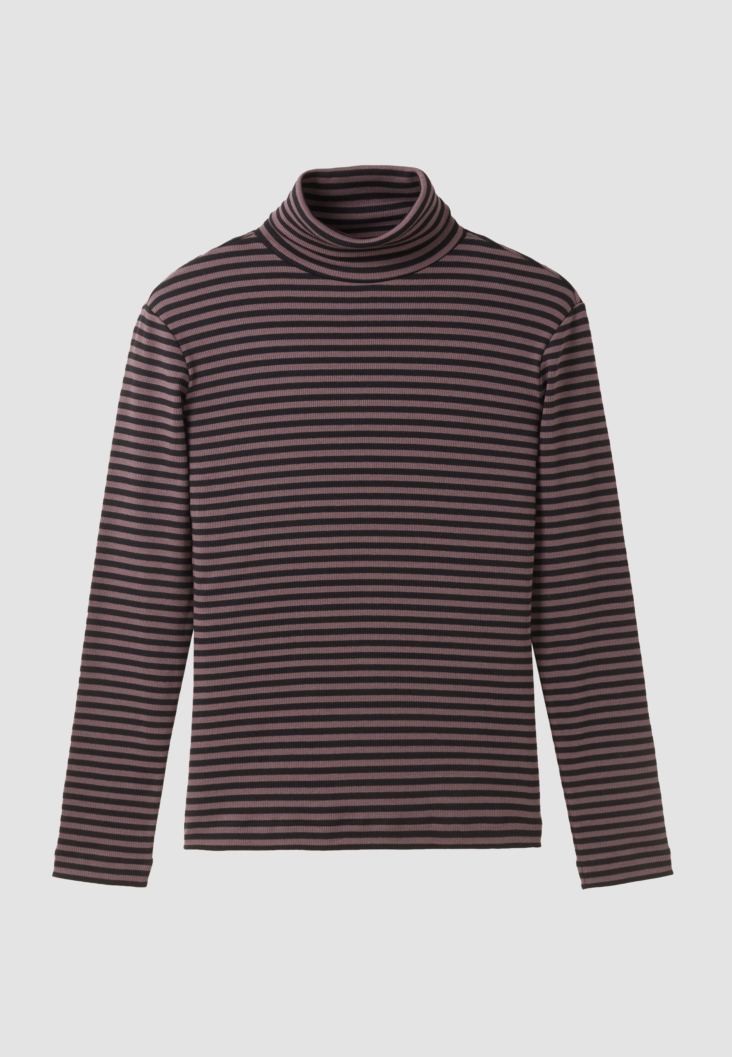 Recolution Liatris Stripes maglia maniche lunghe dark grape a righe