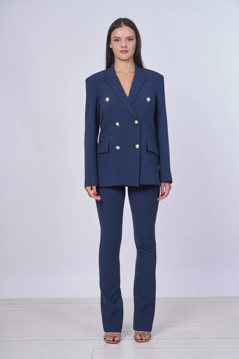 Sarah Chole giacca viscosa elasticizzata elegante