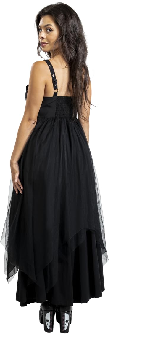 Gothicana by EMP vestito nero midi lunghezza media