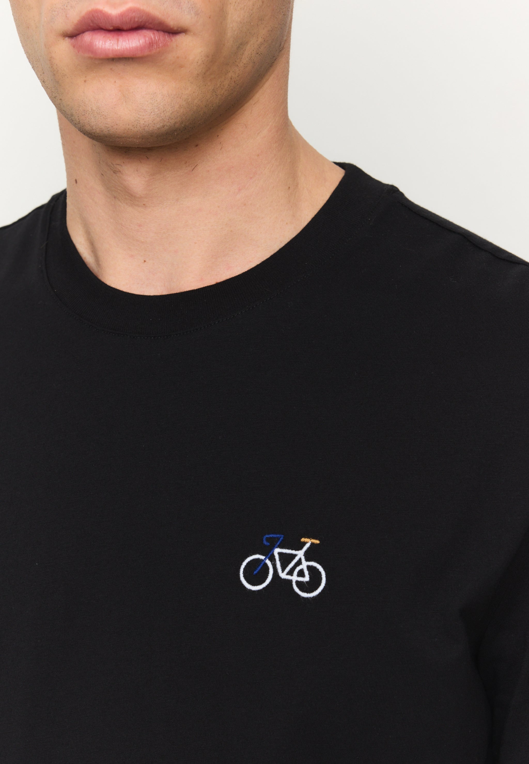 Recolution Agave Bike t-shirt black cotone bio