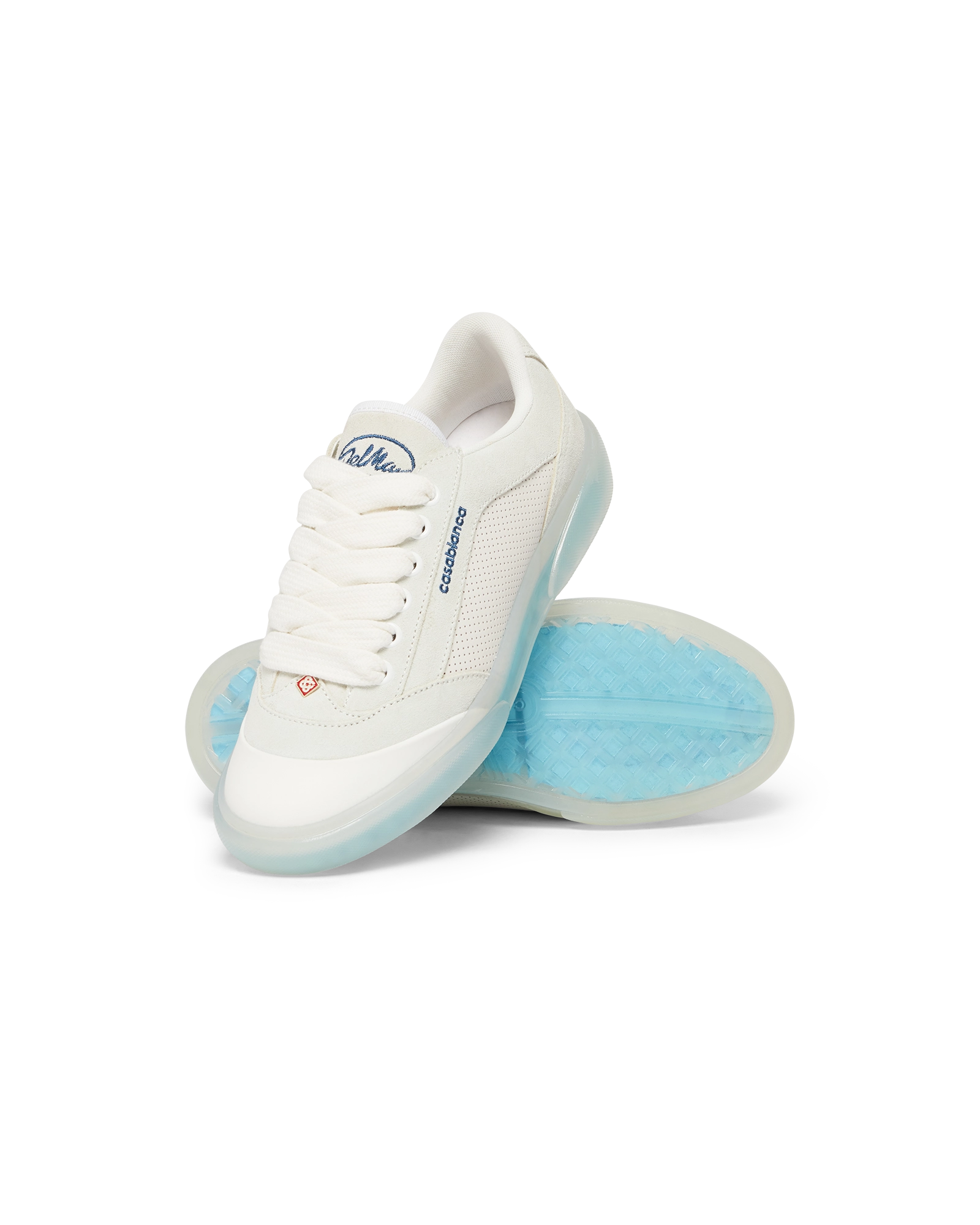 Casablanca Del Mar sneakers tessuto bianche