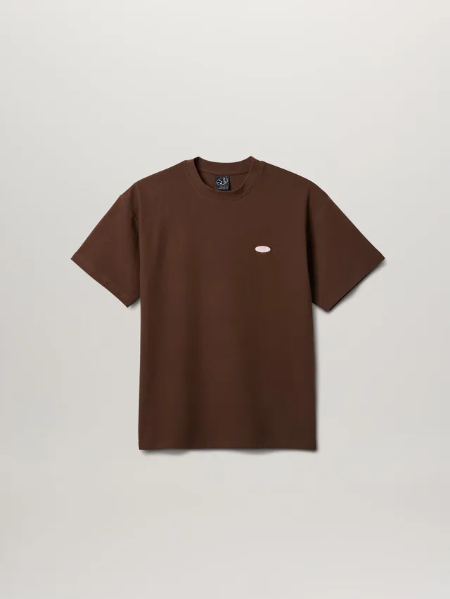 Maui and Sons Surface maglietta marrone misto cotone