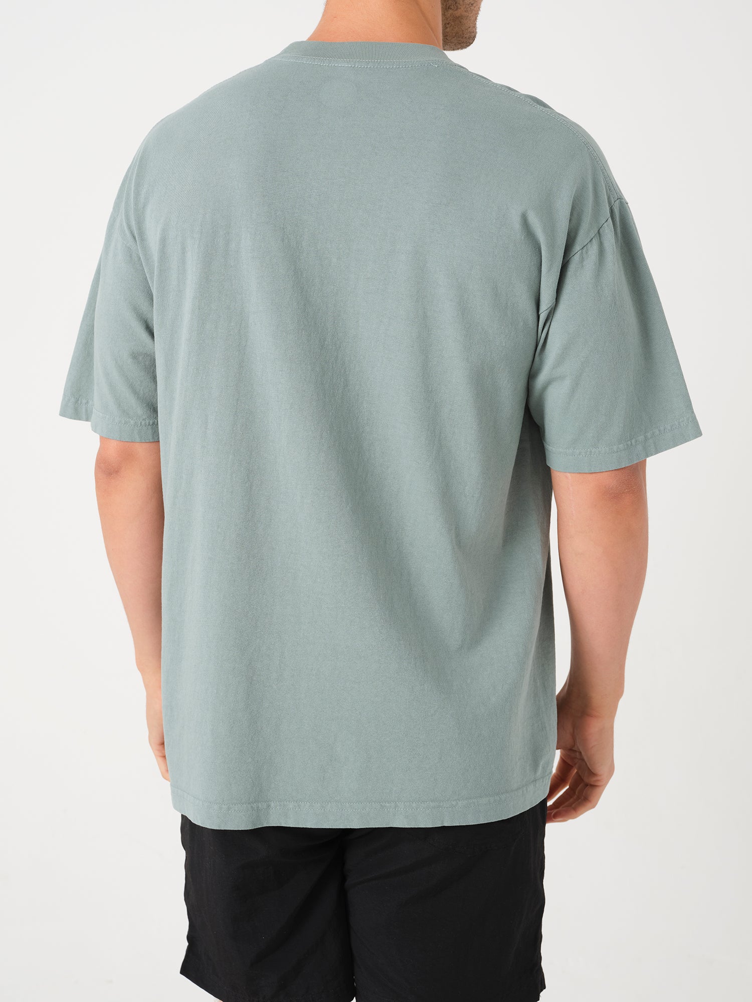 Maui and Sons Landmark T-Shirt Maglietta Verde Cotone