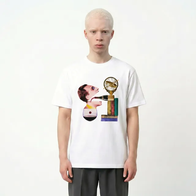 Seetees Books t-shirt stampa grafica taglia vera