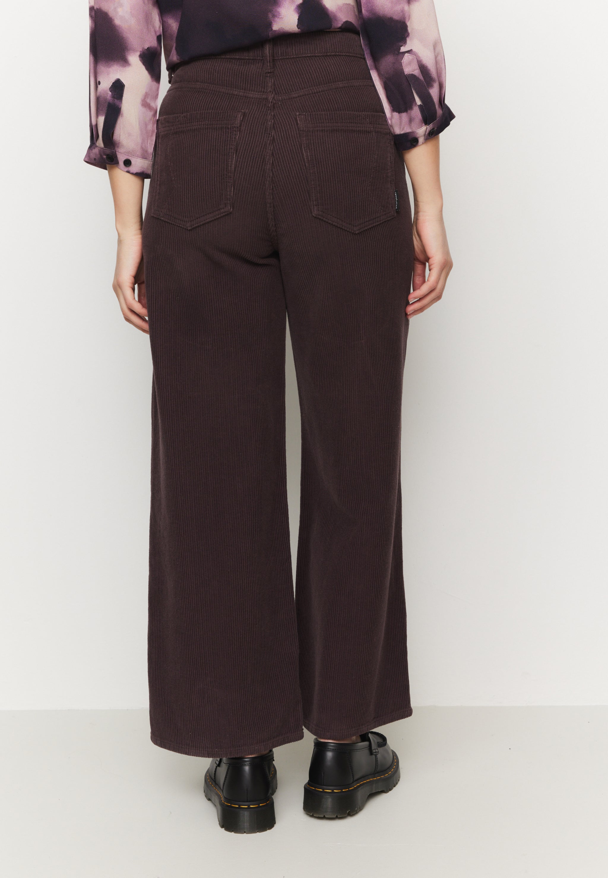 Recolution Erica Corduroy pantaloni donna viola velluto