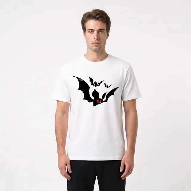 Seetees 1800s Stoker's bats t-shirt manica corta