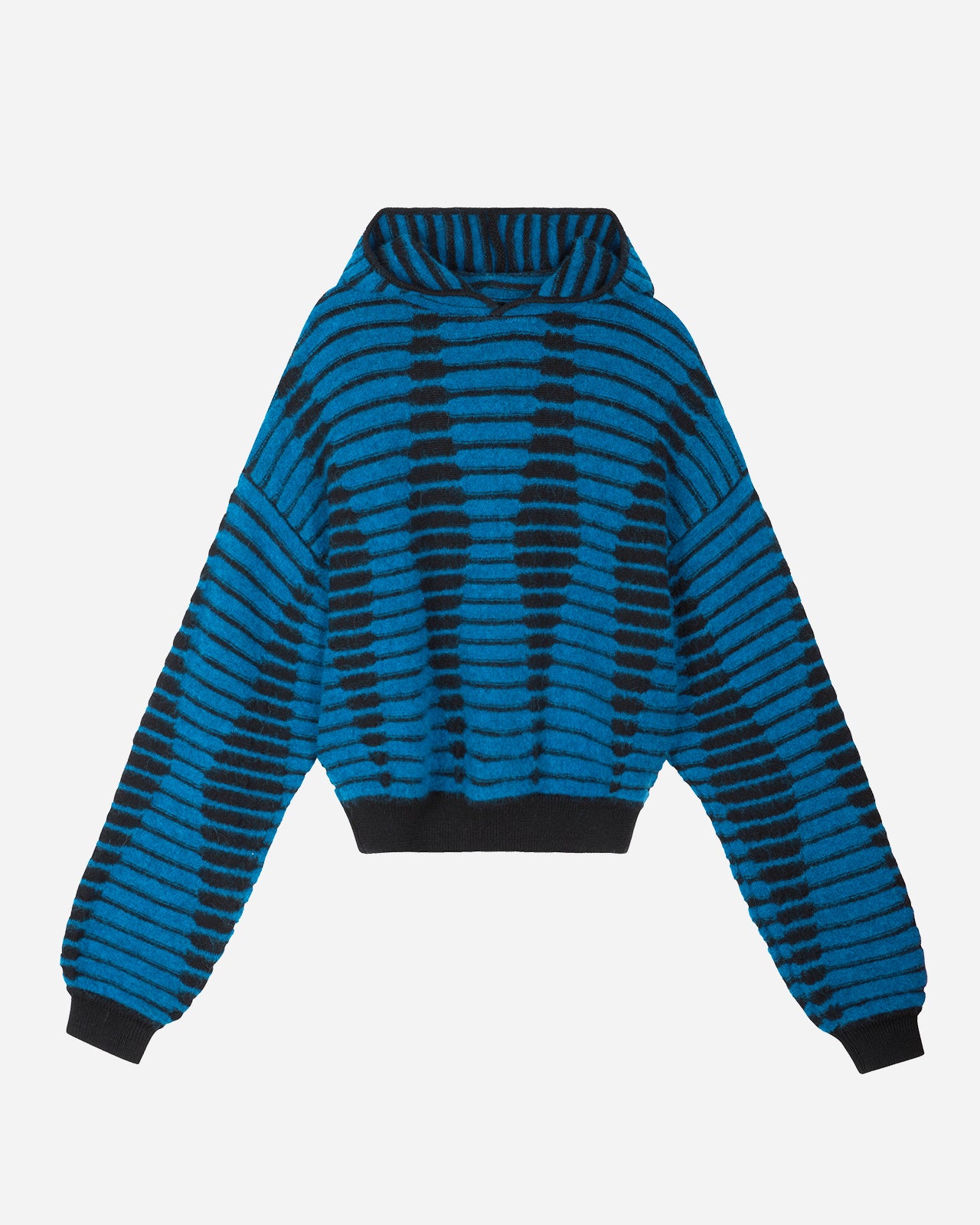 Noskra Ethereal Ocean Hoodie felpa misto lana