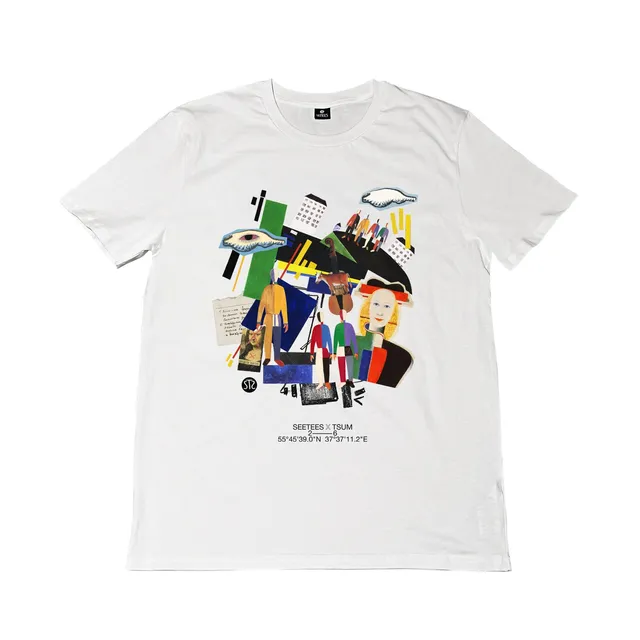 Seetees X Tsum Malevich t-shirt stampa arte
