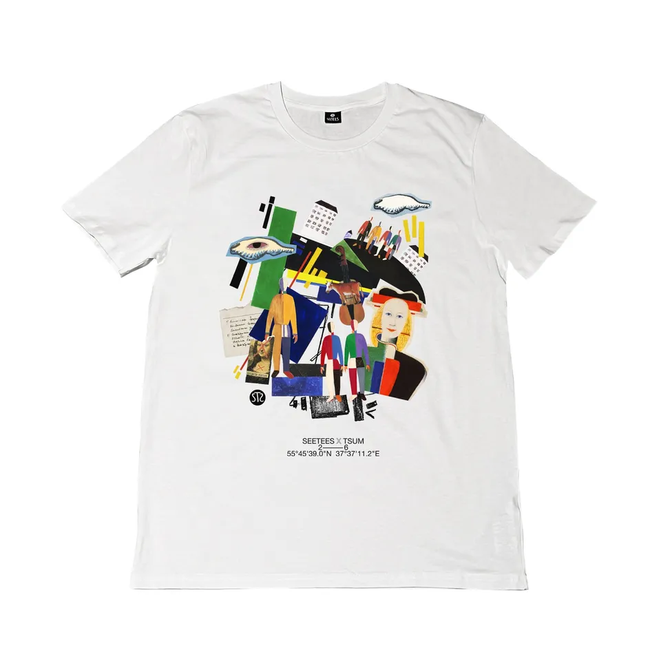 Seetees X Tsum Malevich t-shirt stampa arte