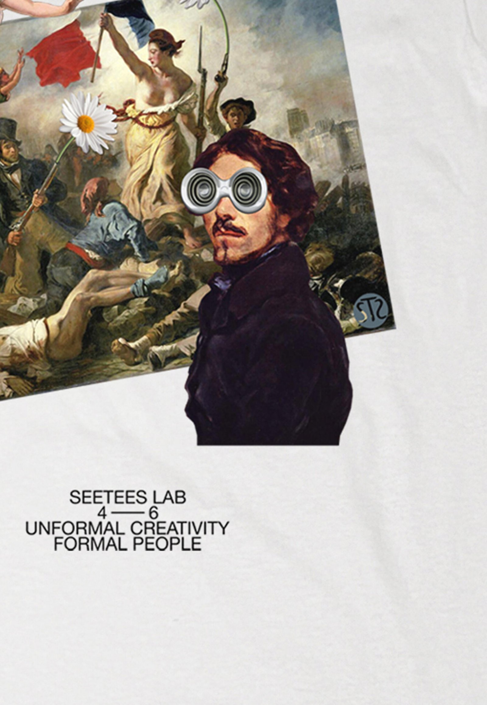 Seetees The Painters Delacroix maglietta quadro