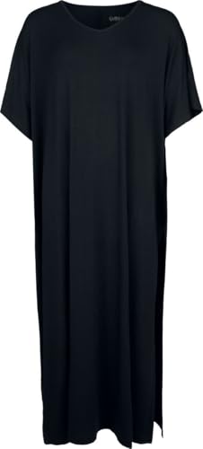 Gothicana by EMP Corporate Goth abito nero S midi