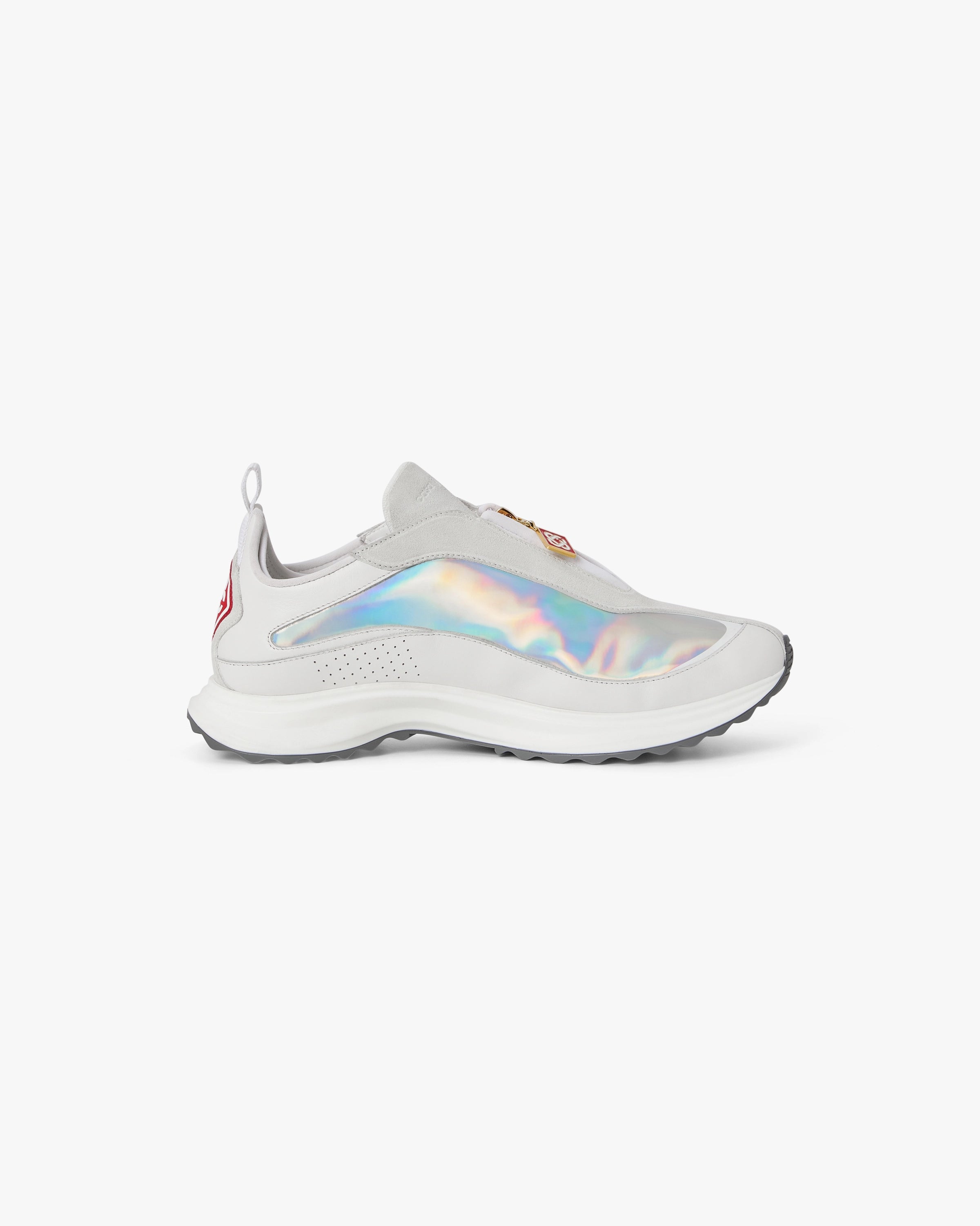Casablanca Stade Zip sneakers bianche pelle