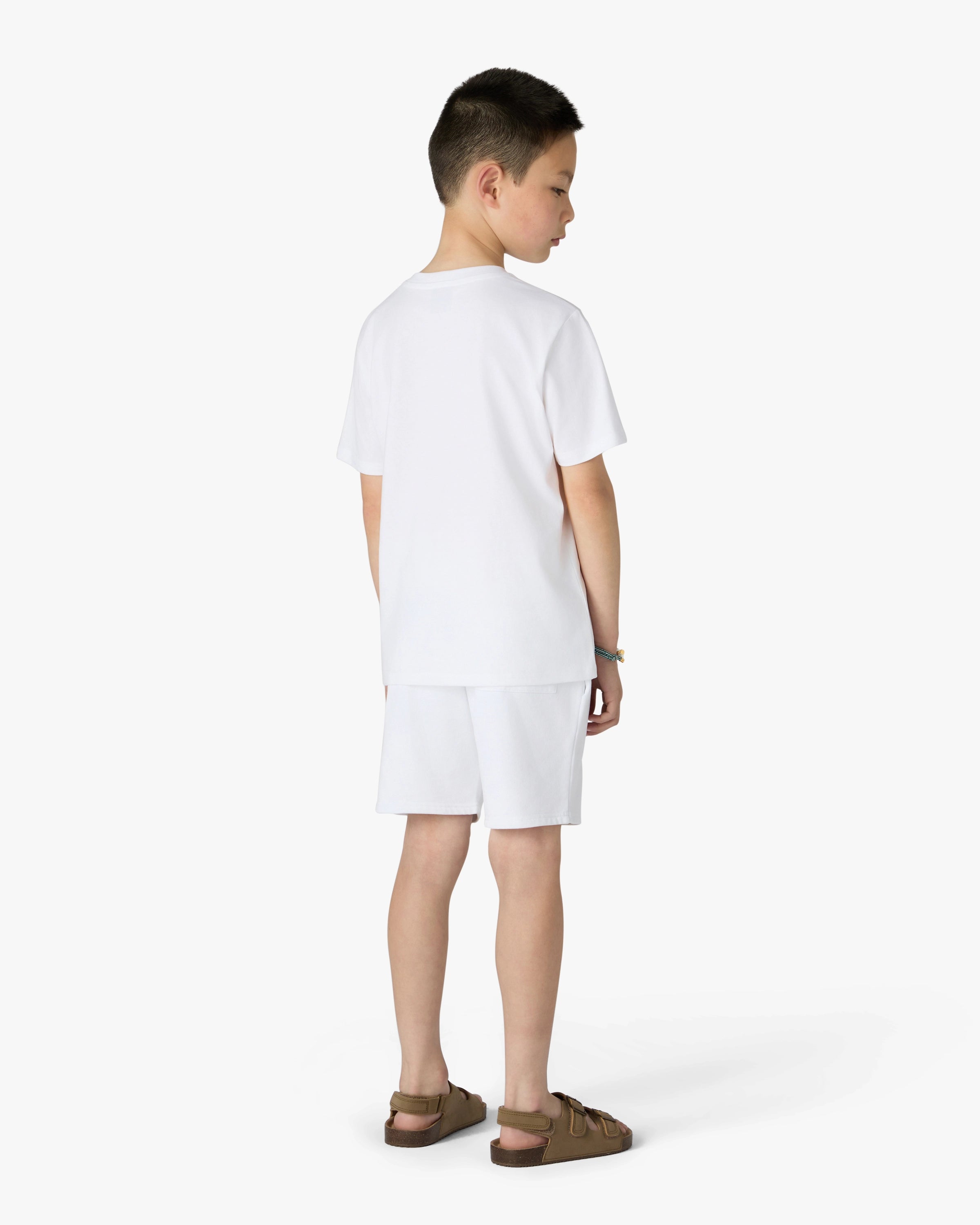 Casablanca Airspray pantaloncini bianchi cotone 7-8 anni