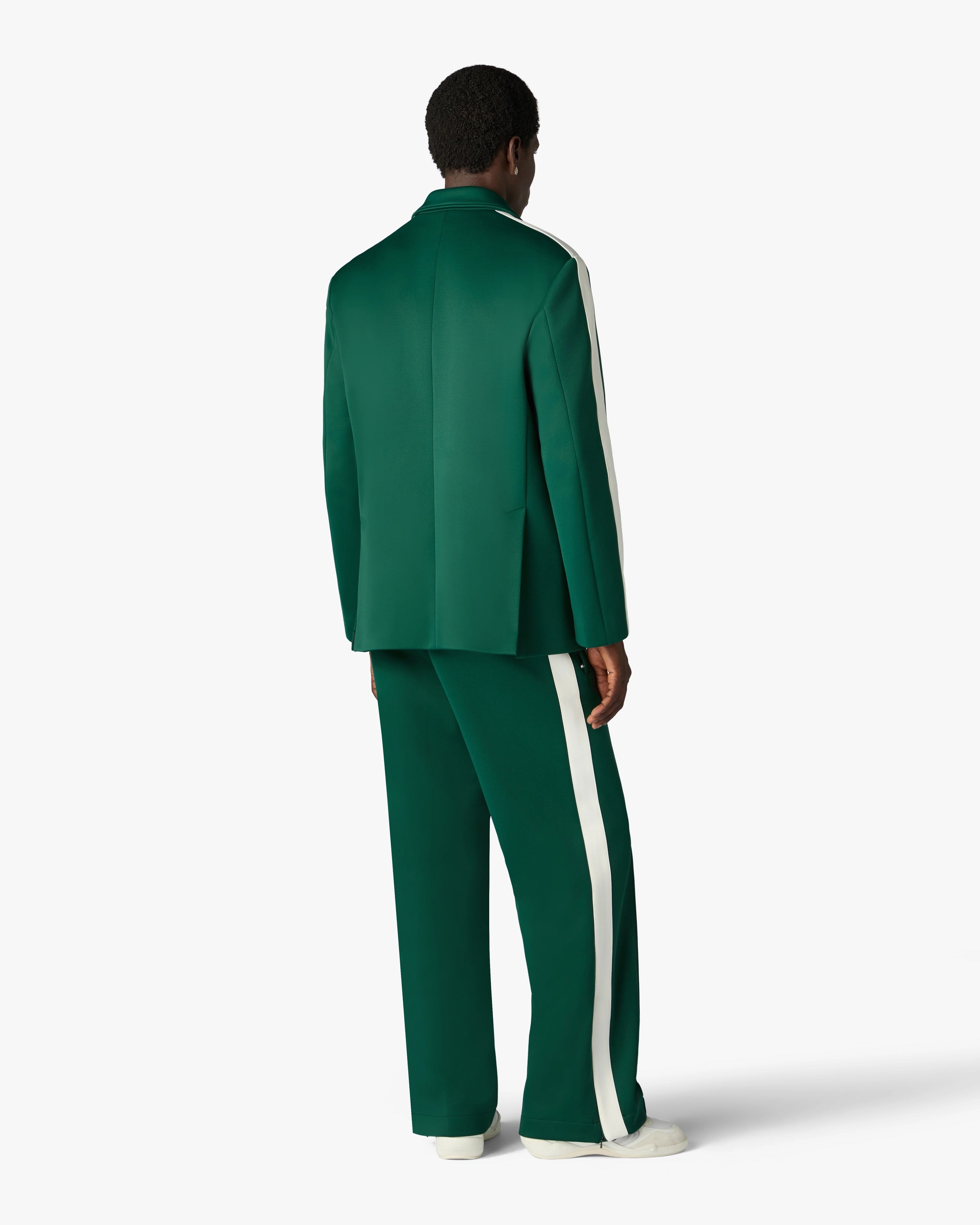 Casablanca Sports Suit pantaloni verde scuro slim fit