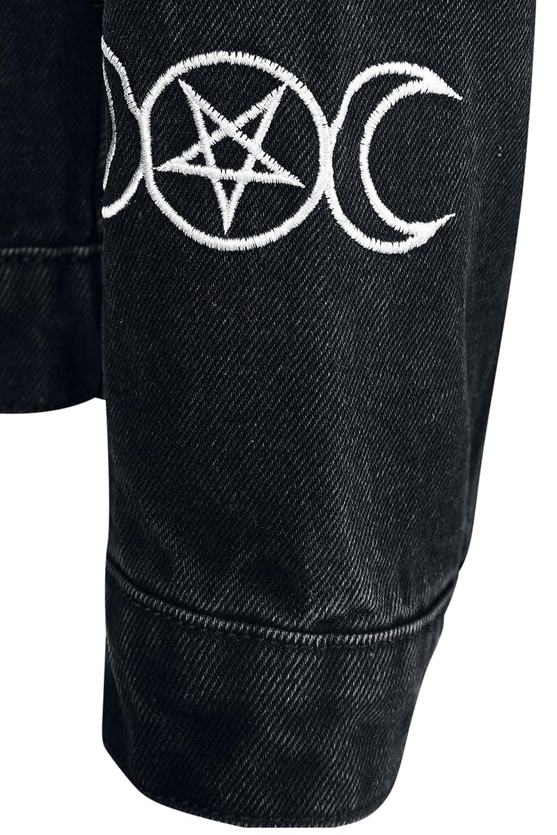 Gothicana by EMP The Witching Hour giubbotto jeans nero XL
