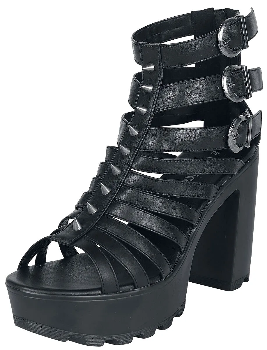 Gothicana by EMP gonna a matita nera dettagli neon