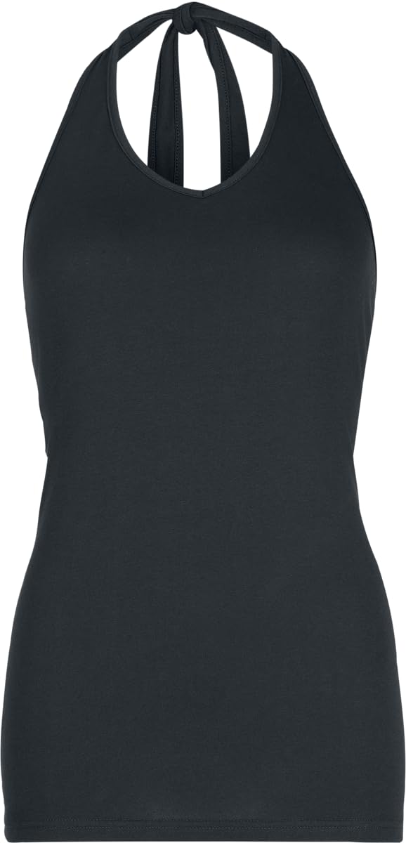 Gothicana by EMP Top Nero 2 Pezzi Stampa Acchiappasogni
