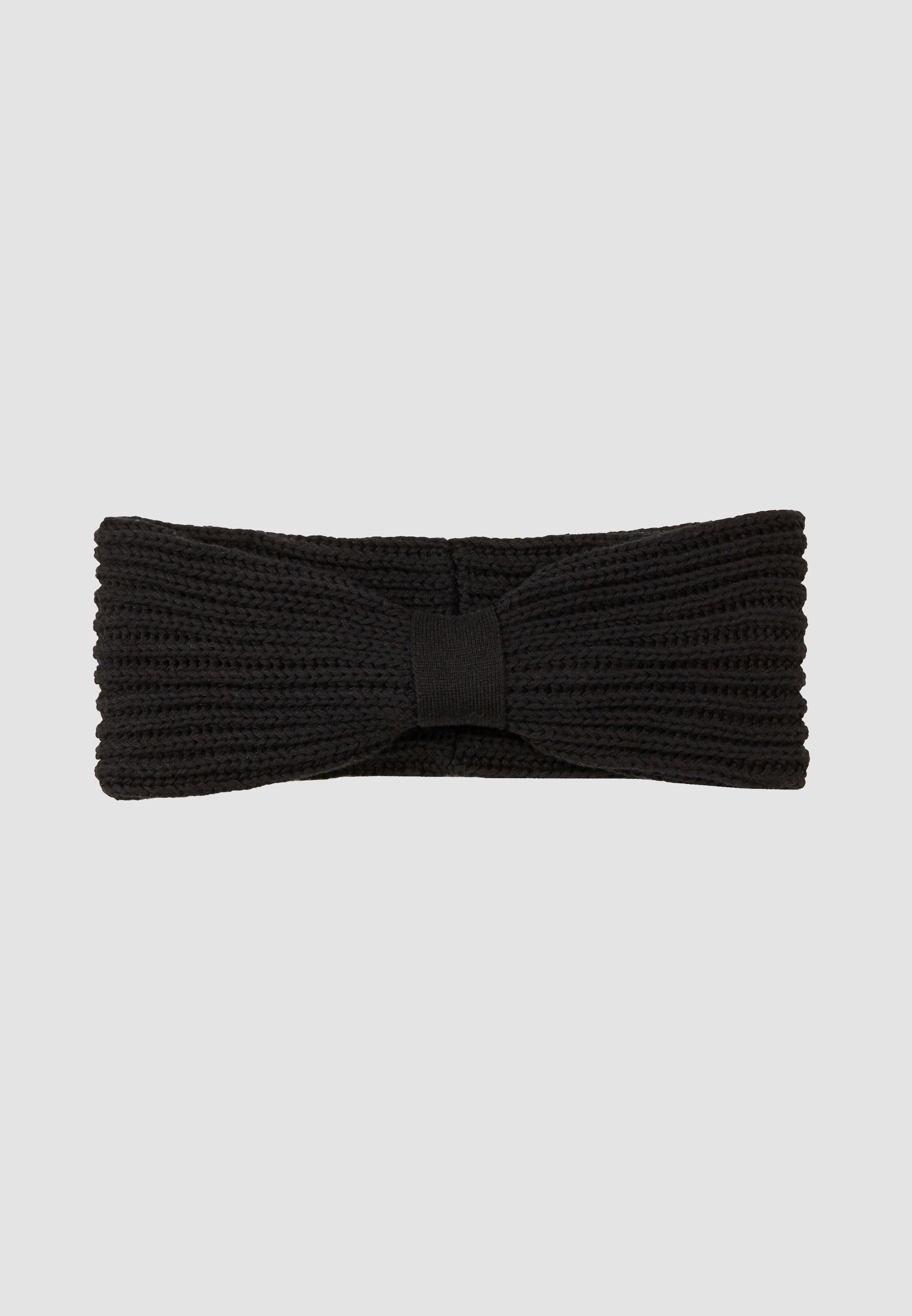 Recolution CANOLA Fascia Capelli Nera Cotone Bio Unisex