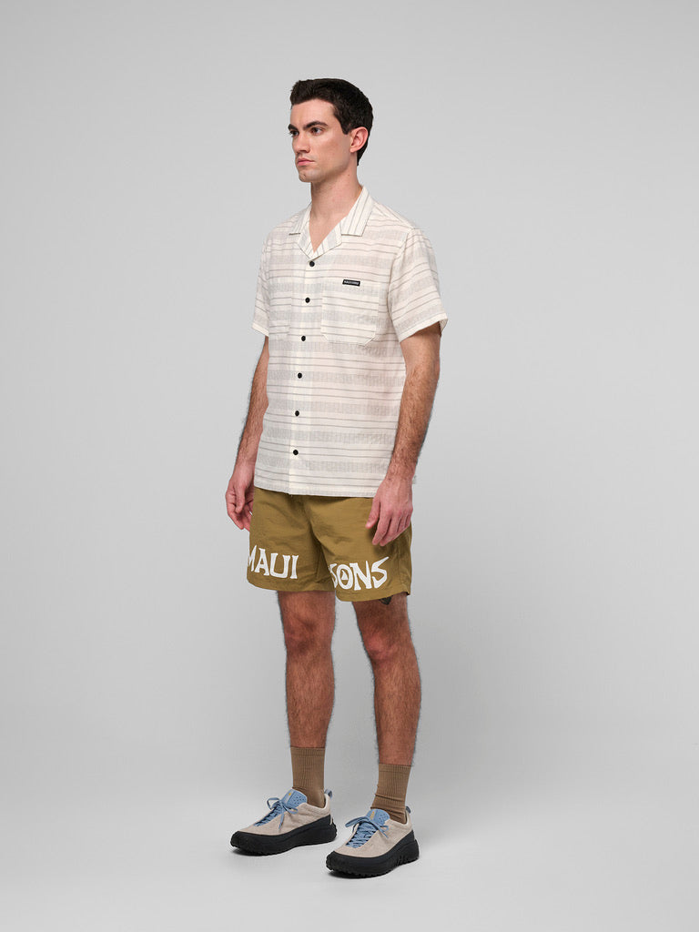 Maui and Sons Terra Nova camicia manica corta cotone