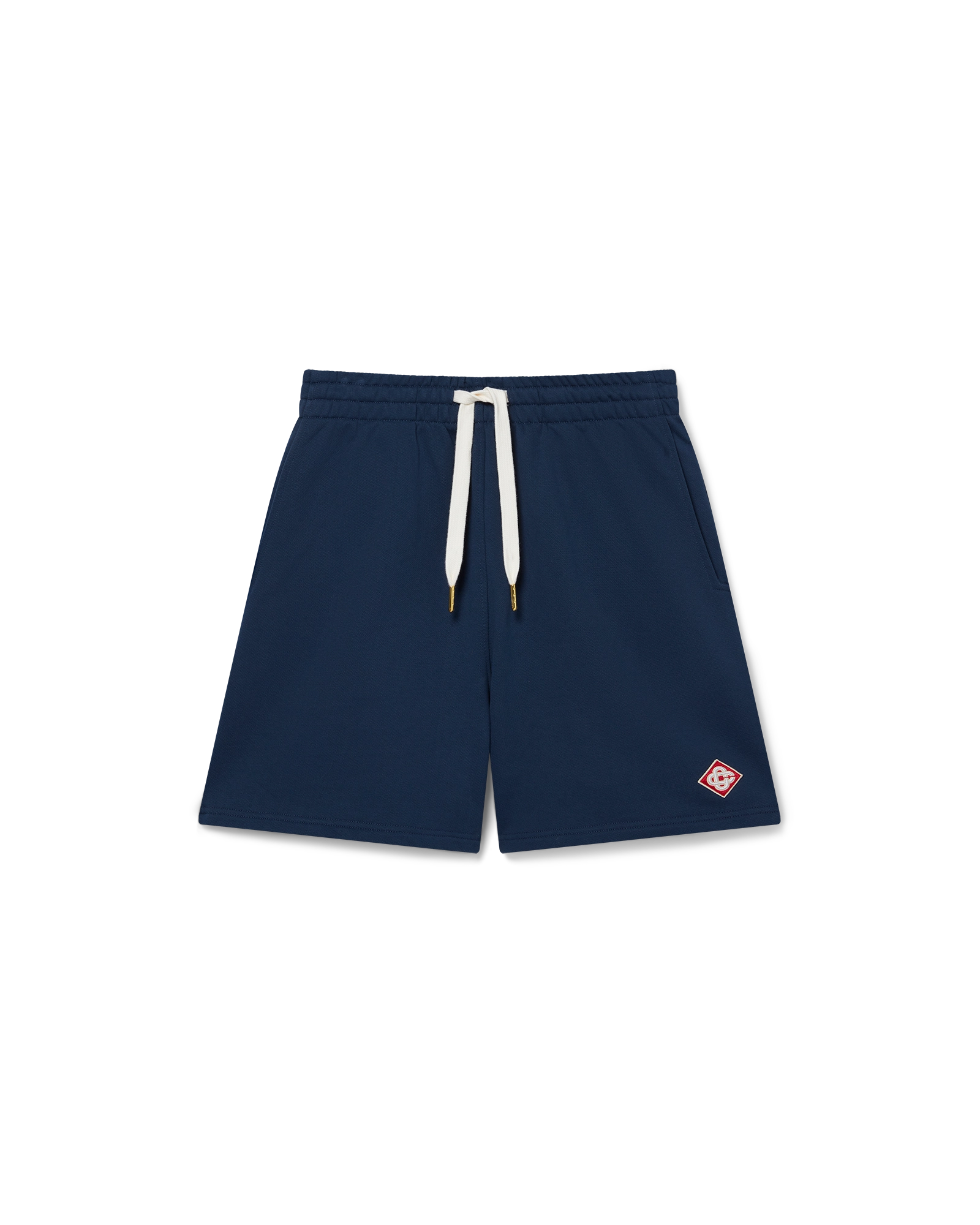Casablanca Diamond Logo pantaloncini sweat blu fade