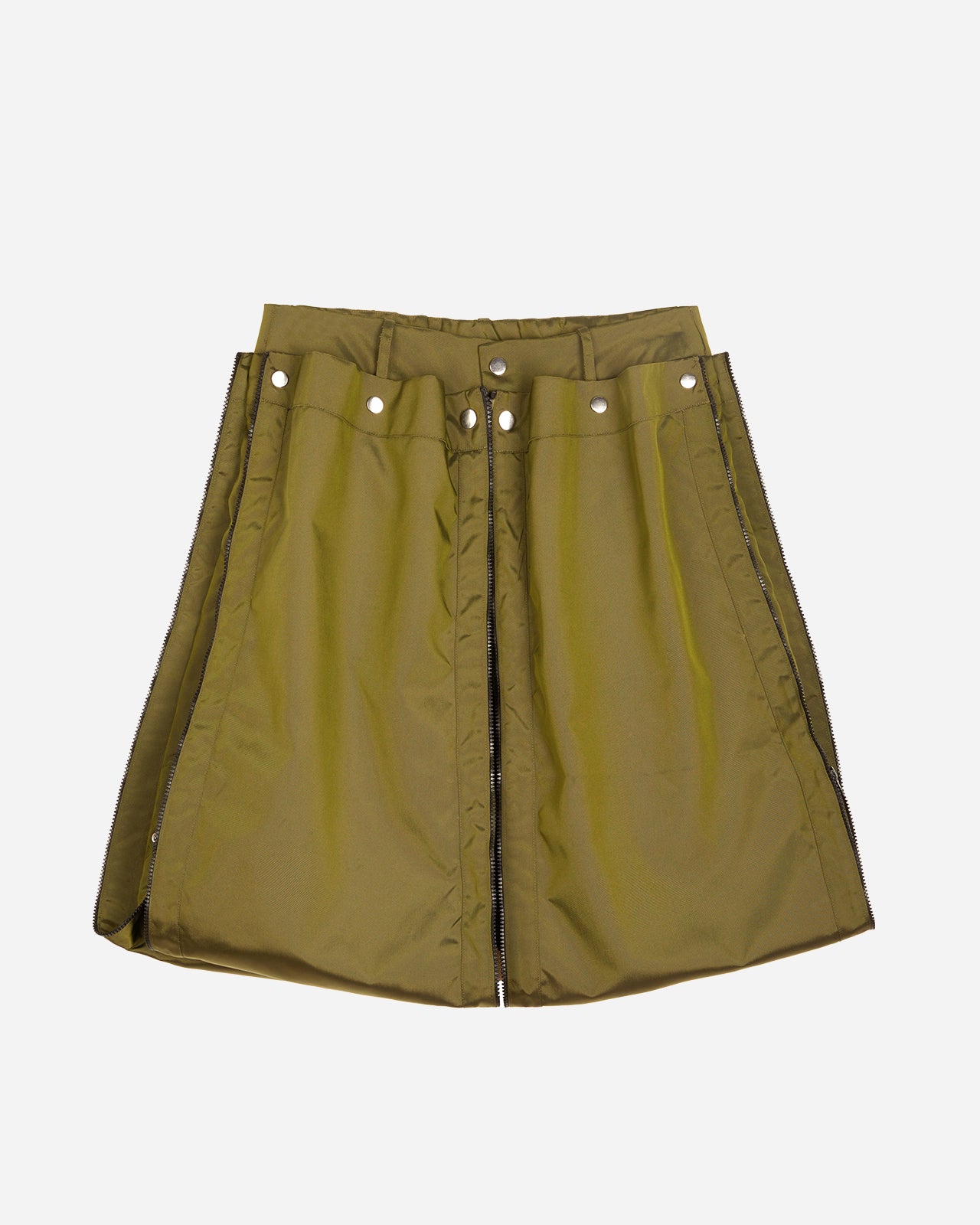 Noskra Olive pantaloni modulari tech oversize