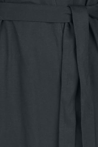 Gothicana by EMP accappatoio kimono XL nero french terry