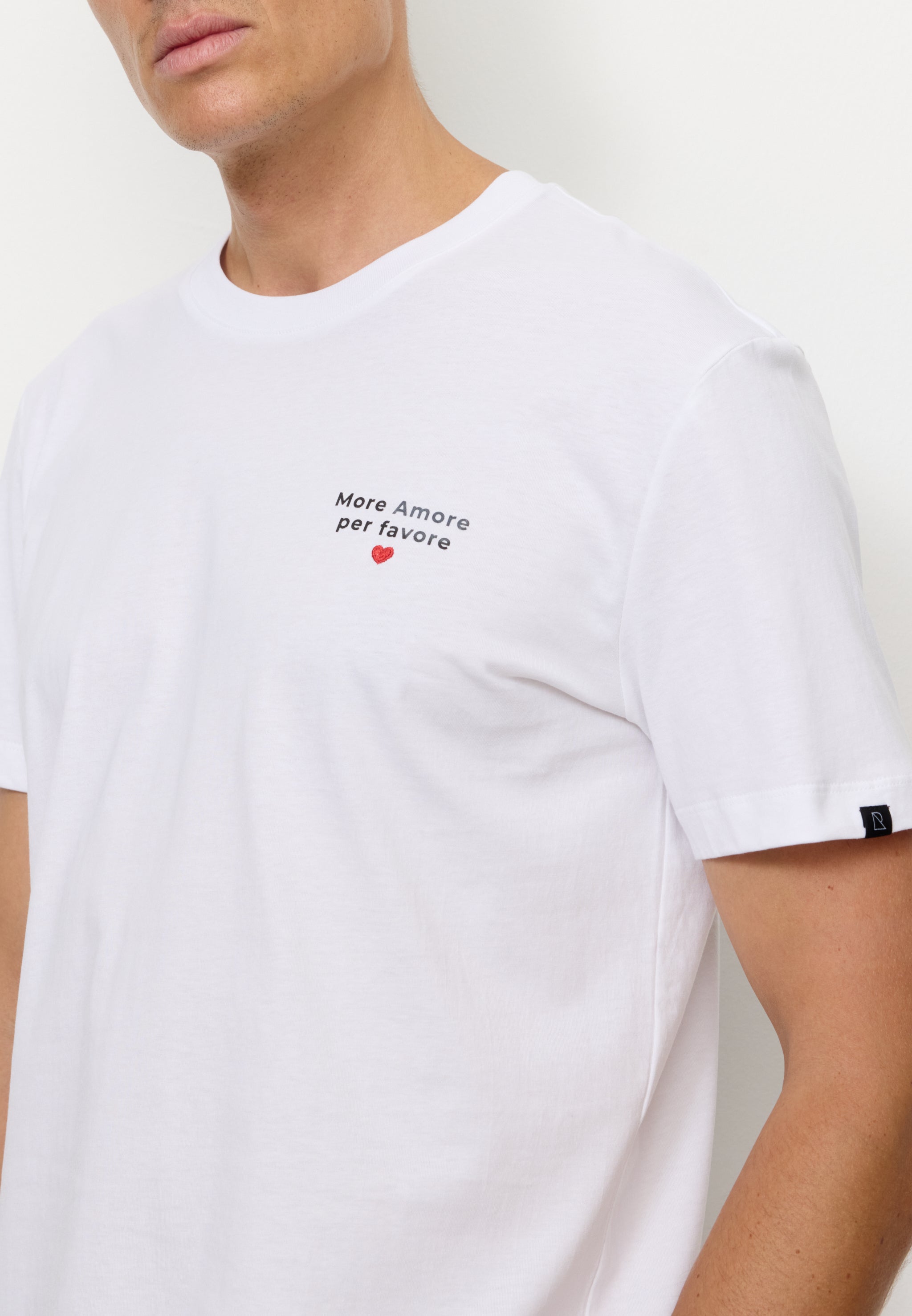 Recolution Agave More Amore t-shirt bianca uomo