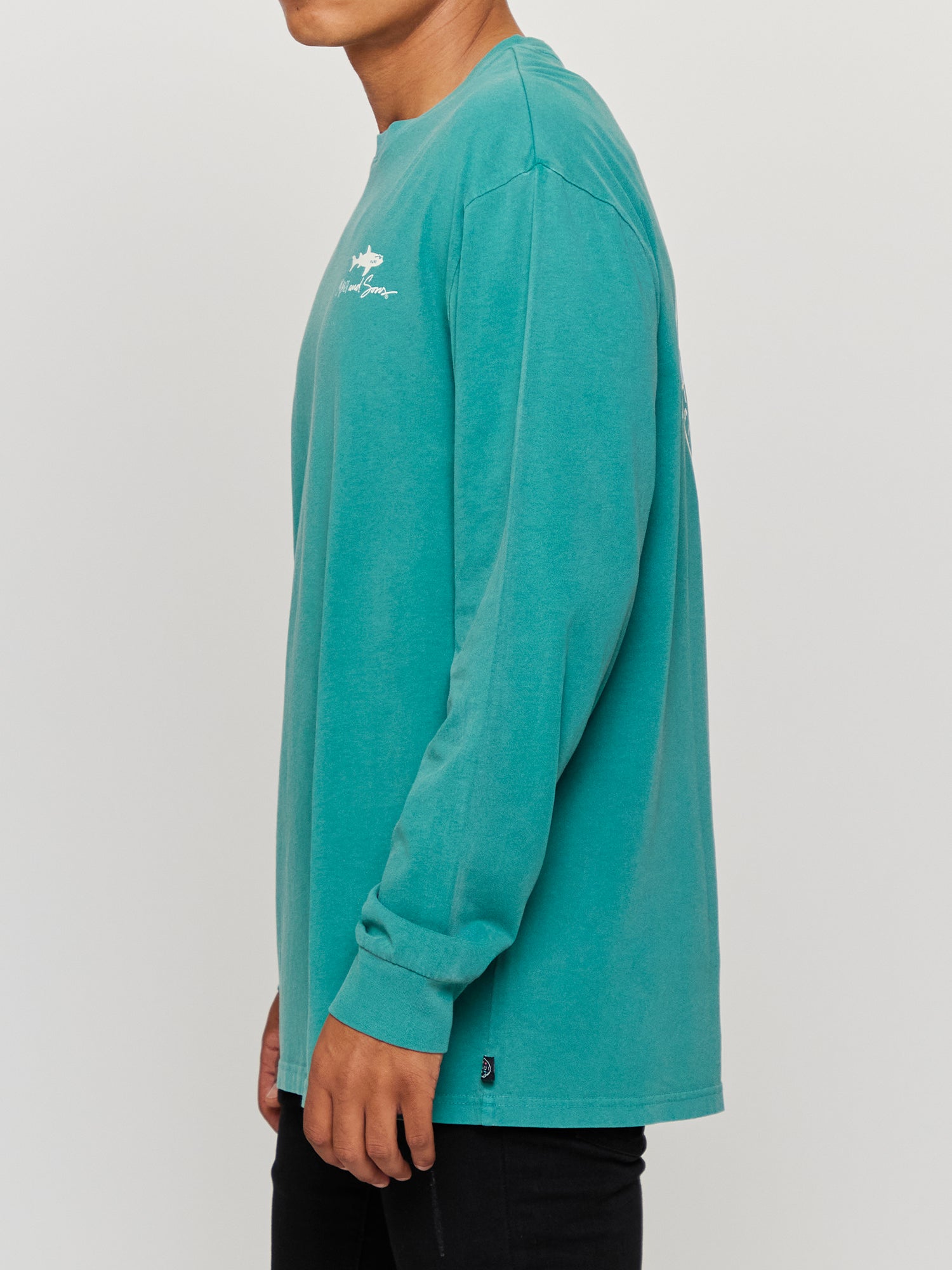 Maui and Sons Cali Dayz maglia maniche lunghe verde cotone