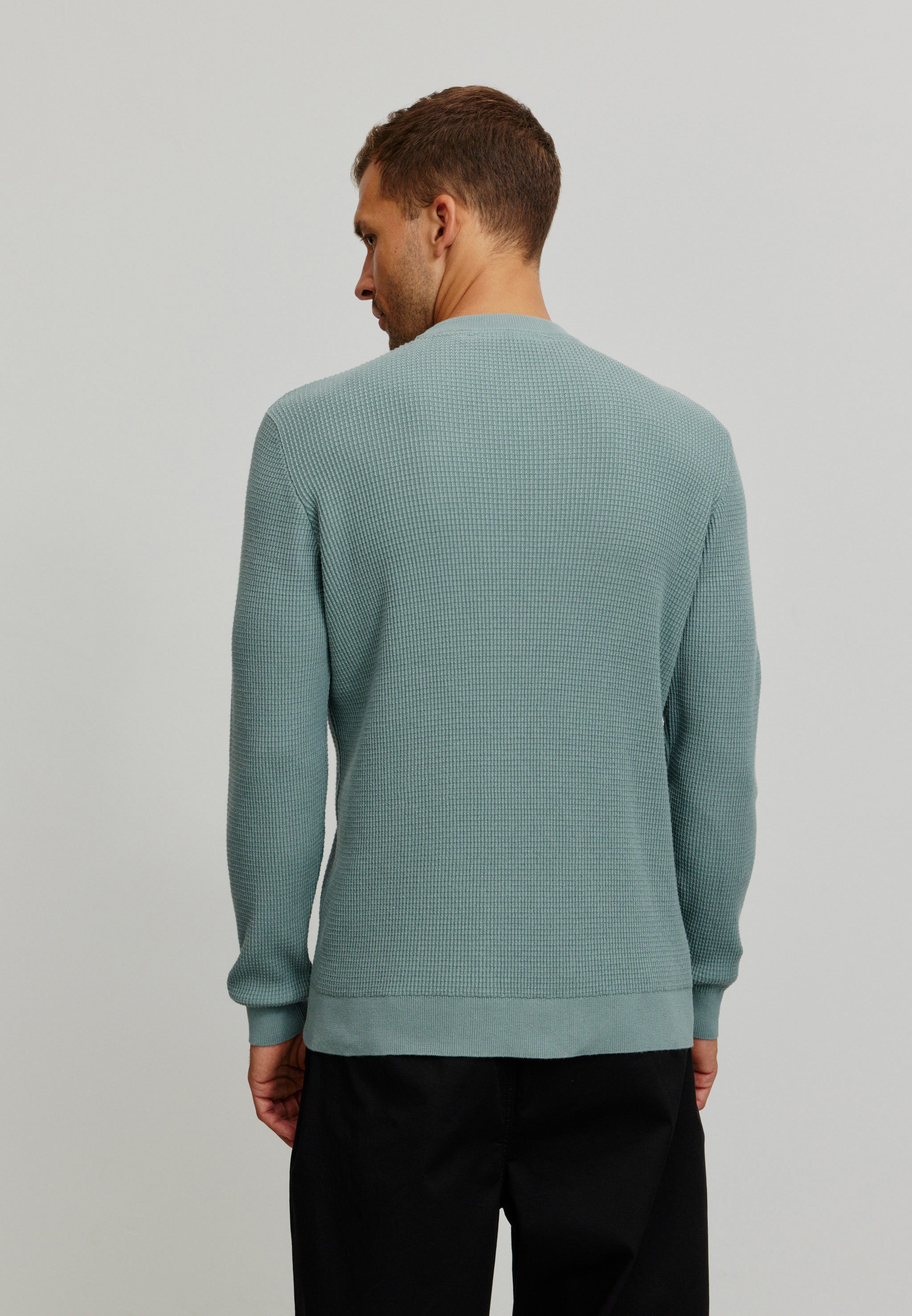 Recolution Lupin maglione verde cotone bio
