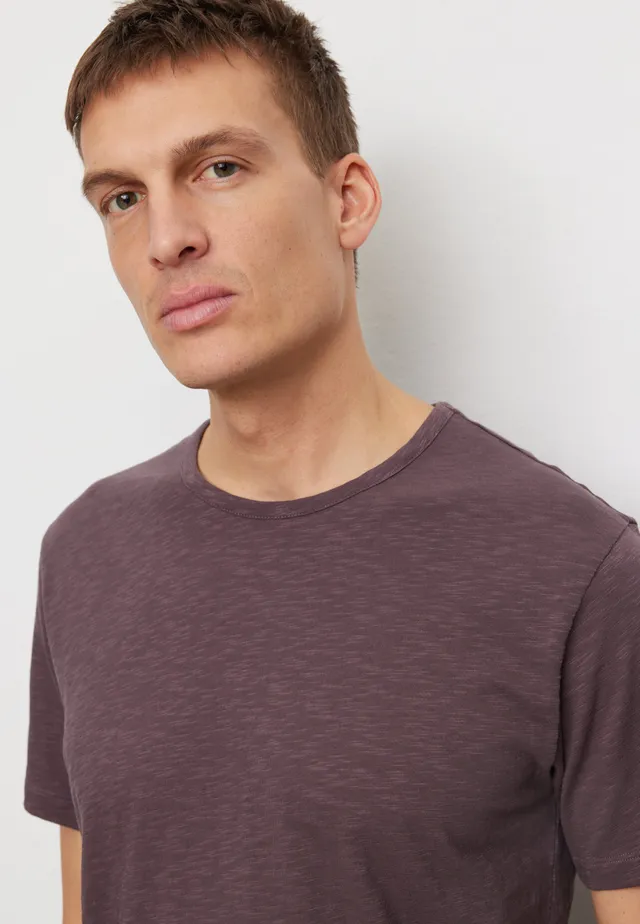 Recolution BAY t-shirt dark grape cotone bio vestibilita comoda