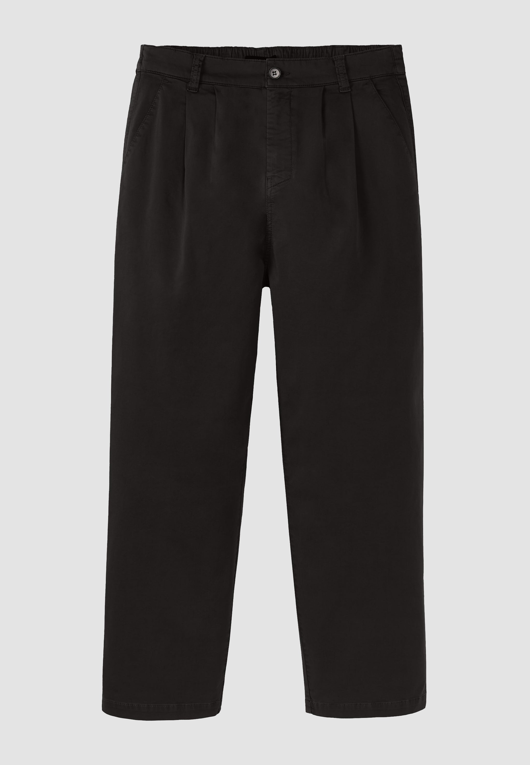 Recolution Catmint chino uomo nero cotone bio
