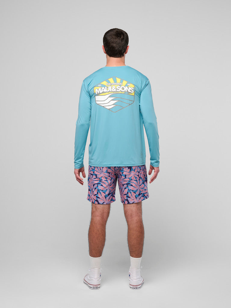 Maui and Sons Ready Set maglia surf UPF 50+