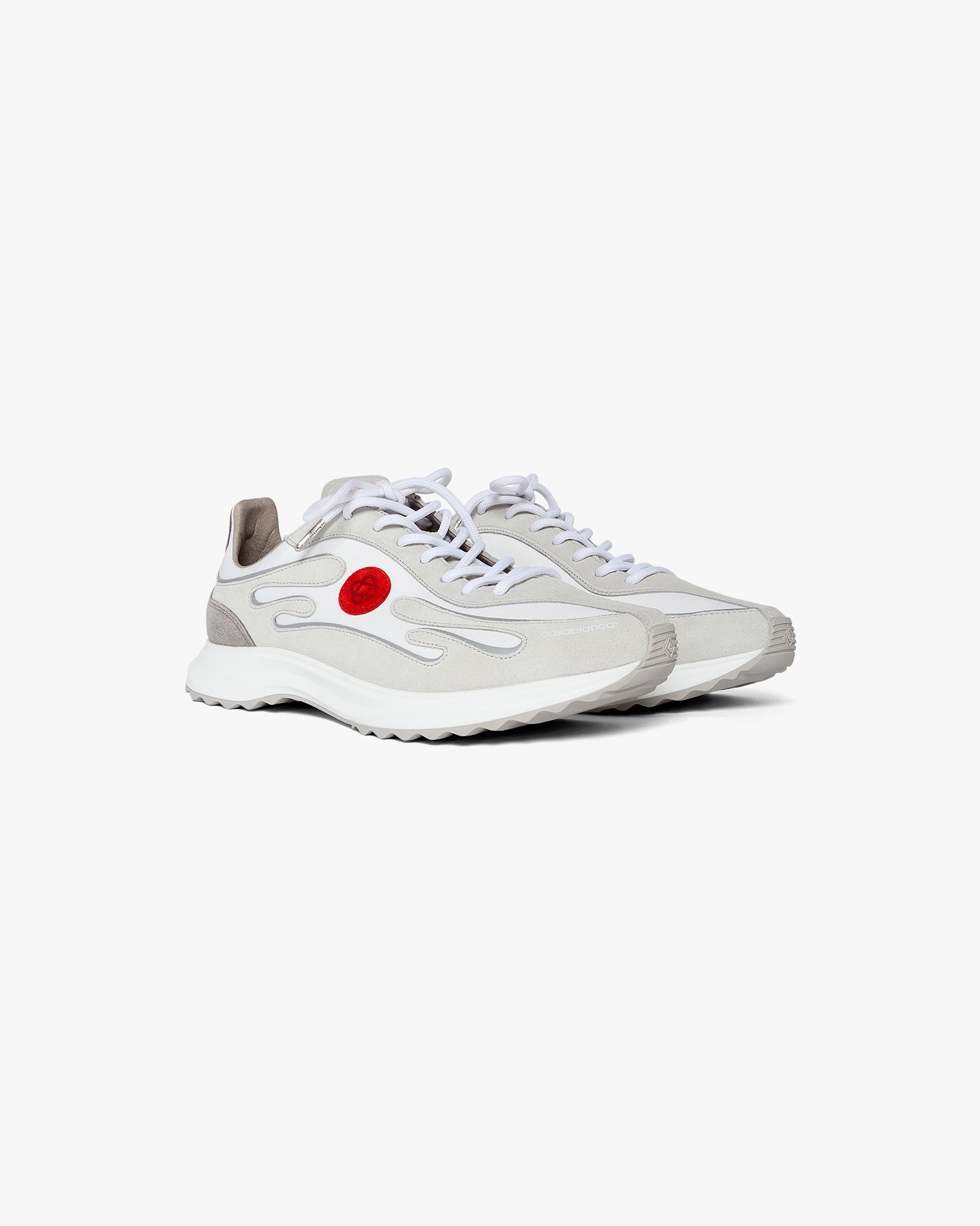 Casablanca Stade Grey sneakers uomo grigie suola scolpita