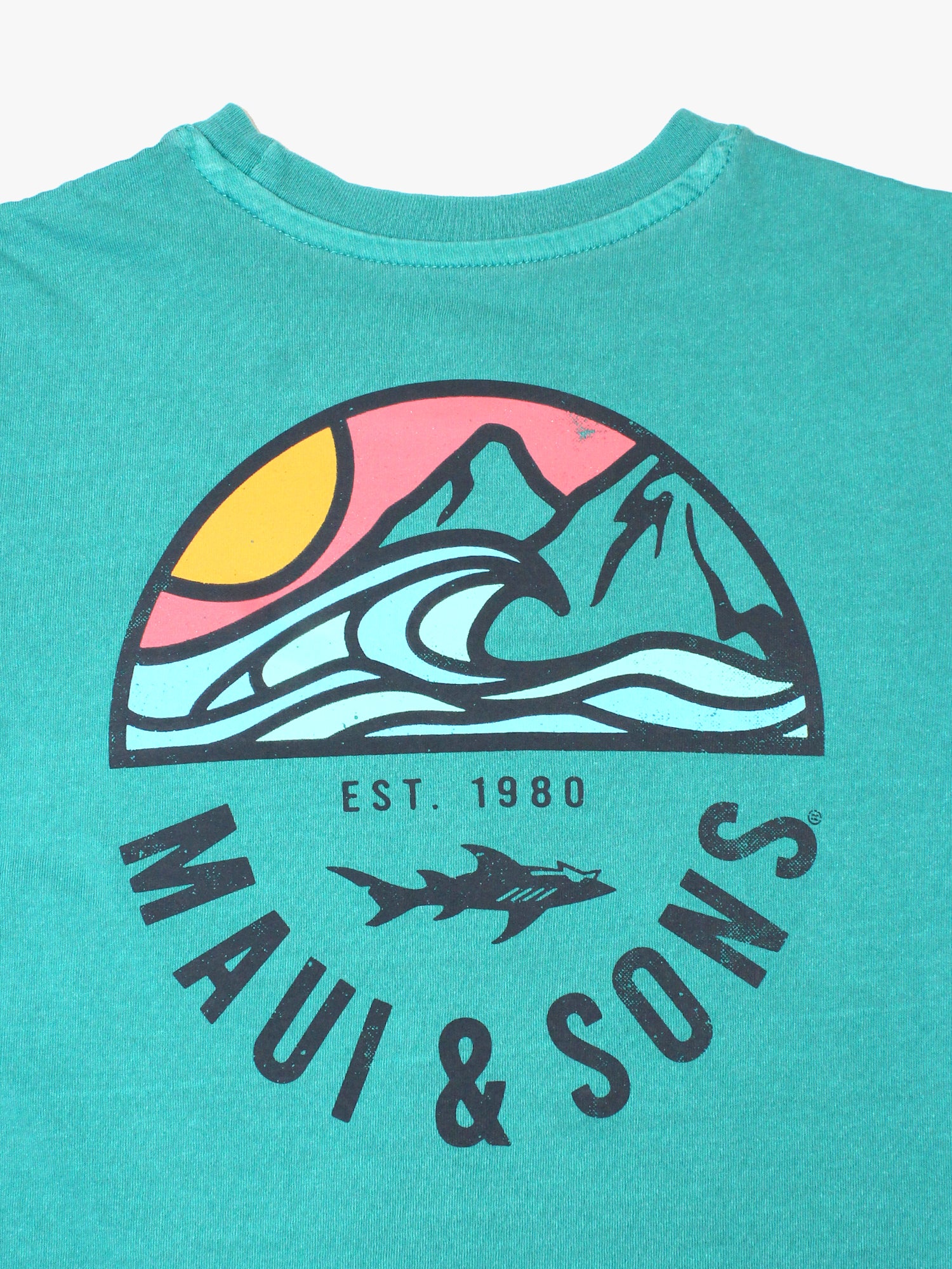 Maui and Sons All Season maglietta bambino azzurra cotone